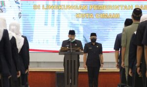 Pelantikan 58 Pejabat Fungsional Oleh Plt. Walikota Cimahi