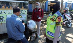 Polres Sukabumi Sekat Pemudik dari Delapan Titik