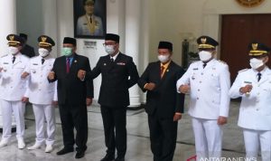 Pelantikan Bupati - Wakil Bupati Bandung dan Tasikmalaya, Ridwan Kamil Pesankan Hal Ini