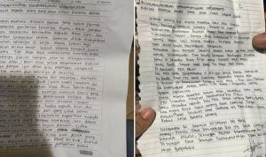 Kemiripan Surat Wasiat ZA dengan Surat Wasiat Terduga Teroris Makassar