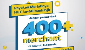 Rayakan HUT ke-60, bank bjb Gelar Promo di Ratusan Merchant Rayakan HUT ke-60, bank bjb Gelar Promo di Ratusan Merchant