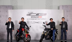 Usung Desain Big Bike, New CB150R Streetfire Tampil Semakin Gagah