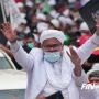 Imam Besar FPI Habib Rizieq Shihab. (Issak Ramdhani/Fajar Indonesia Network)