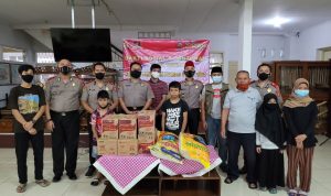 Serdik Sespimmen Lemdiklat Polri Angkatan ke-61 Gelar Bakti Sosial