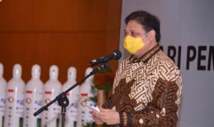 Menko Bidang Perekonomian lepas bantuan Tabung Gas tahap kedua untuk India.