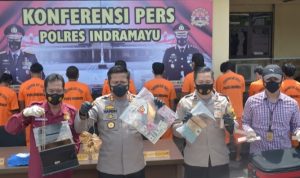 Polres Indramayu amankan Uang Palsu