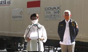 Batch Ketiga Vaksin AstraZeneca Sebanyak 1 Juta Dosis Tiba di Indonesia