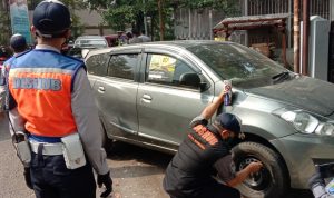 Parkir Liar di Belakang Rumah Dinas Wali Kota Bandung, Puluhan Kendaraan Terjaring Razia