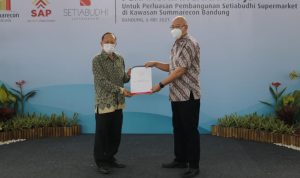 Kerjasama antara Summarecon dengan Setiabudi Supermarket