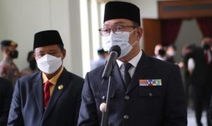 Gubernur Jawa Barat, Ridwan Kamil. (Boy Darmawan/Jabar Ekspres)