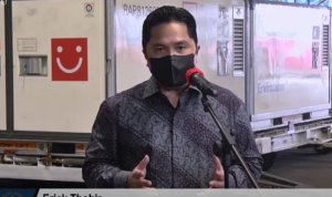 Erick Thohir: Kita Ingin Produksi Vaksin Sendiri, Tidak Hanya Bisa Impor