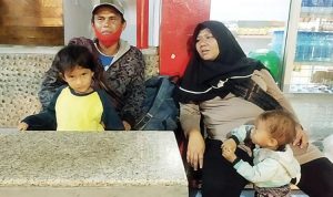 Keluarga ini Nekat Mudik Jalan Kaki dari Kebumen ke Soreang