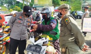 Sepekan, Satpol PP KBB Kumpulkan Rp5 Juta dari Pelanggar PPKM Darurat