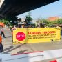 sosialisasi kepada warga bandung agar tidak terobos perlintasan kereta api