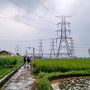 Ilustrasi Saluran Udara Tegangan Ekstra Tinggi (SUTET). (Istimewa)