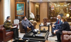 Airlangga Hartarto dan Duta Besar Republik Ceko