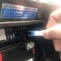 Sekring tancap yang terpasang pada salah satu sepeda motor Honda, jenis sekring ini banyak digunakan pada kendaraan modern.