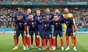 Punggawa tim nasional Prancis. (@FrenchTeam/Twitter)