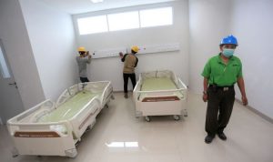 Fasilitas Rumah Sakit Edelweis Kota Bandung untuk pelayanan ruangan Isolasi yang berkerjasama dengan Pemkot Bandung