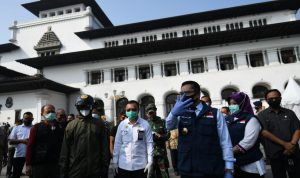 Pasca Lebaran, Gedung Sate Kembali Lockdown Pasca Lebaran, Gedung Sate Kembali Lockdown