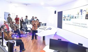 Kemendes PDTT Kunjungi Command Center Sumedang