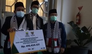 Peduli Kemanusiaan, ASN Pemkot Bandung Berikan Bantuan Donasi Untuk Palestina Melalui Baznas
