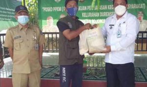 Lumbung Pangan di Duser Dimanfaatkan Bagi Warga Isoman