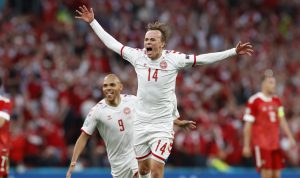 Pemain Denmark, Mikkel Damsgaard. (DBU)