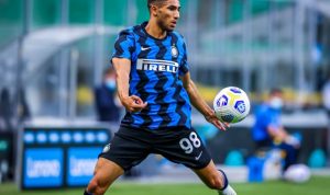 Pemain Inter Milan, Achraf Hakimi. (Inter Milan).