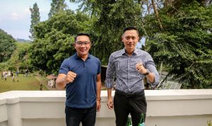 Fokus Tatap Pileg, Demokrat Terlalu Dini Bicarakan Duet AHY-RK Pertemuan AHY dan RK