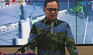 Walikota Bogor, Bima Arya. menghentikan PTM lantaran banyaknya kasus postitif dari kluster sekolah. (ANTARA/PANDI)