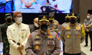 Pesan Kapolri untuk Warga Bandung yang Sudah Divaksin