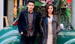 Jonathan Frizzy bersama Dhena Devanka. Foto akun Instagram ijonkfrizzy.