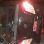 Arsip foto - Kendaraan tahanan milik Kejaksaan Negeri Nagan Raya, Aceh, terbalik di ruas Jalan Nasional di kawasan Desa Kuala Baro, Kecamatan Kuala Pesisir, Nagan Raya, Kamis (17/6/2021) malam. Foto: ANTARA/HO.