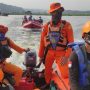Hari keempat proses pencarian korban tenggelam di perairan Waduk Cirata. Foto/Istimewa.