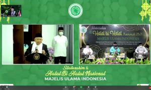 Halal Bi Halal MUI, Wapres Ma’ruf Amin Tekankan Persatuan dan Ukhuwah