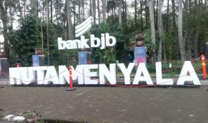 Hutan Menyala di Tahura Ir. H Djuanda No.99, Kec. Cimenyan, Bandung. (Sandi Nugraha/Jabar Ekspres)