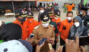 Bupati Bandung, Dadang Supriatna di Kecamatan Cikancung, Kabupaten Bandung pada Selasa (15/6).