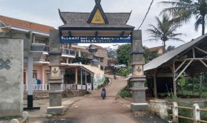 Situasi wilayah Desa Margaasih, Kecamatan Cicalengka, Kabupaten Bandung pada Kamis (24/6). (Yanuar Baswata/Jabar Ekspres)