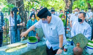Airlangga Hartarto Ternyata Masih Memiliki Keturunan dari Trah Mankunegara berziarah ke Komplek Pemakaman Astana Oetara Surakarta