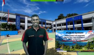 Para peserta Kontes Kreativitas Pembelajaran Guru Online tahun 2020 sedang memaparkan materi ajar kepada dewan juri secara daring.