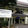 Kantor DPRD Kabupaten Bandung tampak kosong saat penerapan lockdown di gedung tersebut.