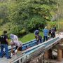 Jembatan di Desa Kutamekar Diprediksi Selesai 2 Bulan Lagi