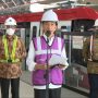 Presiden meninjau LRT Jabodebek