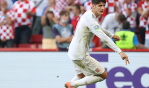 Pemain Spanyol, Alvaro Morata. (RFEF)