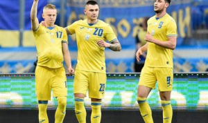Punggawa timnas Ukraina. (@uafukraine/Instagram)