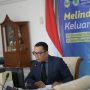 Gubernur Jabar Ridwan Kamil ketika mengadakan teleconference dengan puluhan pengusaha untuk menggalang donasi
