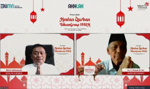 TelkomGroup Sebarkan 305 Sapi dan 563 Kambing