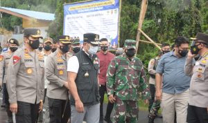 Pangdam III Siliwangi bersama Gubernur Jawa Barat dan Kapolda Jabar melakukan monitoring penerapan PPKM Jabar