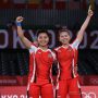 Pebulutangkis ganda putri Indonesia Pasangan Greysia Polii Apriyani Rahayu maju ke babak final